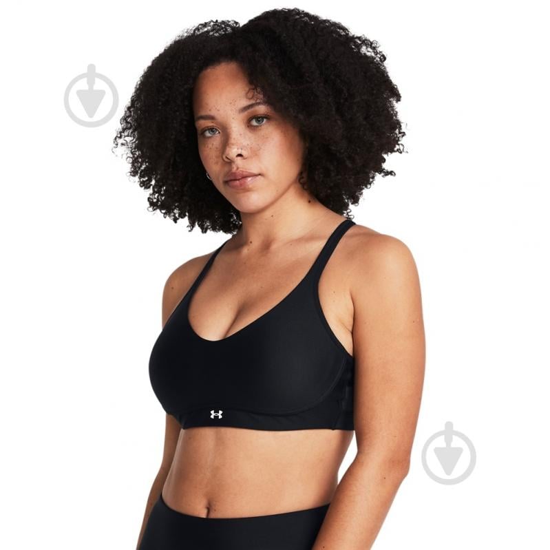 Бра Under Armour Infinity Low 2.0 Bra 1384126-001 р.M-A/C черный - фото 3