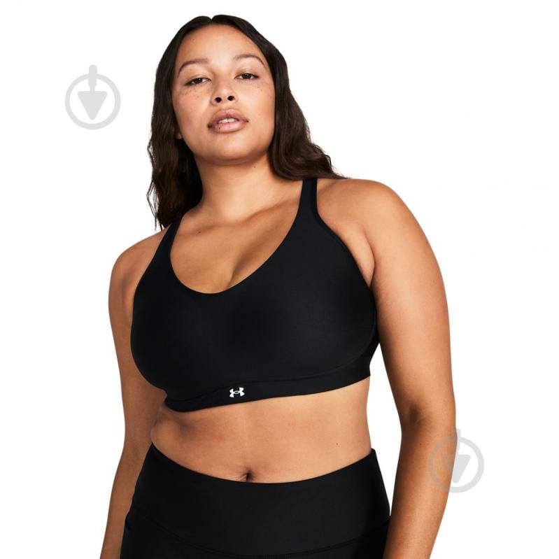 Бра Under Armour Infinity Low 2.0 Bra 1384126-001 р.M-A/C черный - фото 4
