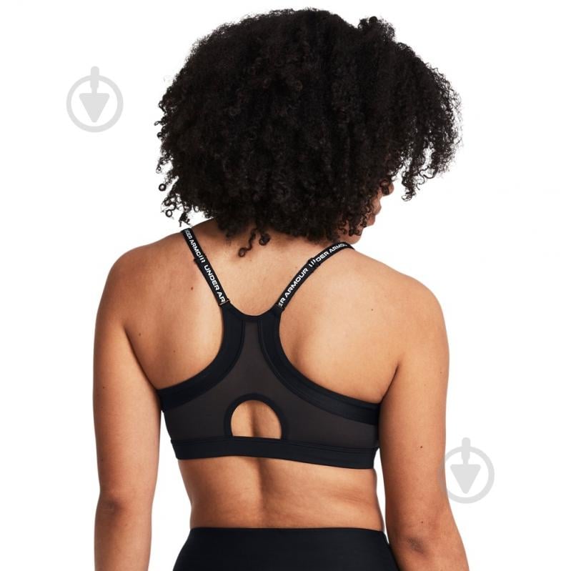 Бра Under Armour Infinity Low 2.0 Bra 1384126-001 р.M-A/C черный - фото 8
