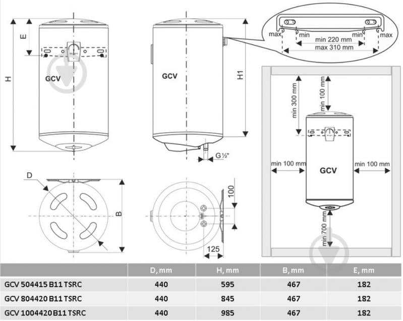 Бойлер Tesy BILIGHT GCV 804420 B11 TSRC - фото 8