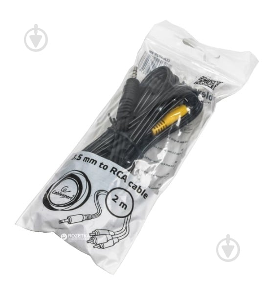 Кабель Cablexpert 2 м black (CCA-4P2R-2M) - фото 1