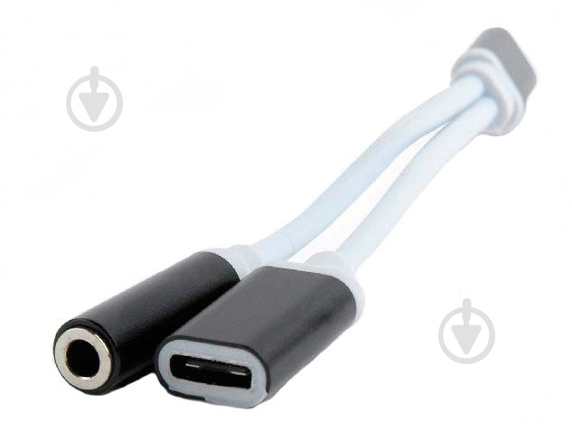 Адаптер Cablexpert USB Type-C - mini-jack 3,5 мм white (CCA-UC3.5F-02) - фото 1