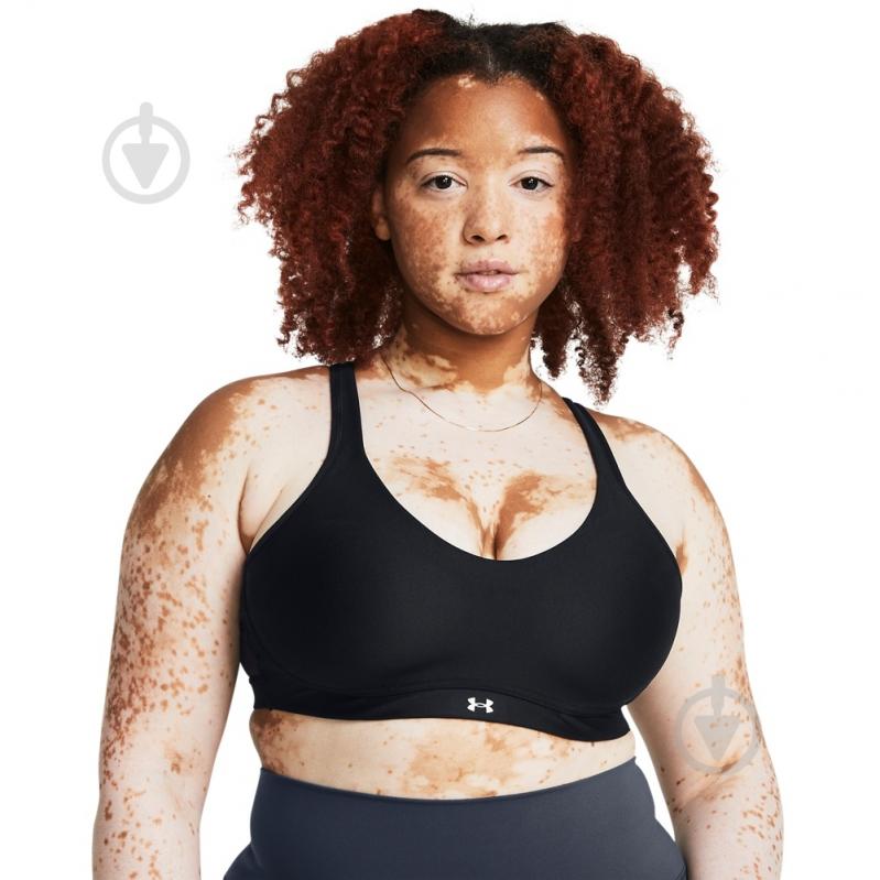 Бра Under Armour Infinity Low 2.0 Bra 1384126-001 р.S-A/C чорний - фото 2