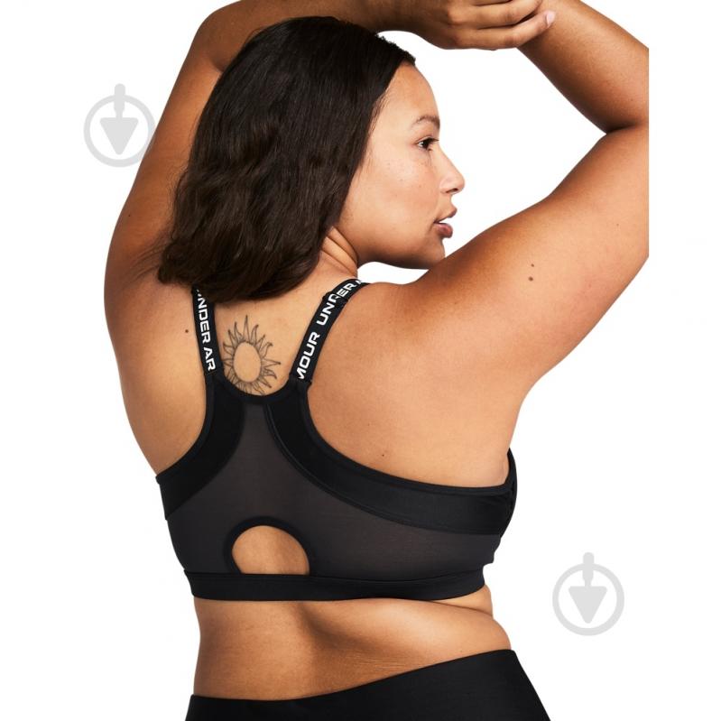 Бра Under Armour Infinity Low 2.0 Bra 1384126-001 р.S-A/C чорний - фото 9