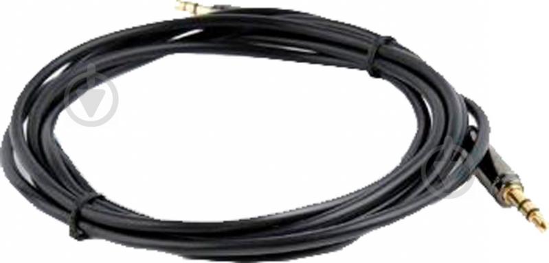 Кабель Cablexpert mini-jack 3,5 мм – mini-jack 3,5 мм 0,75 м черный (CCAP-444-0.75M) - фото 2