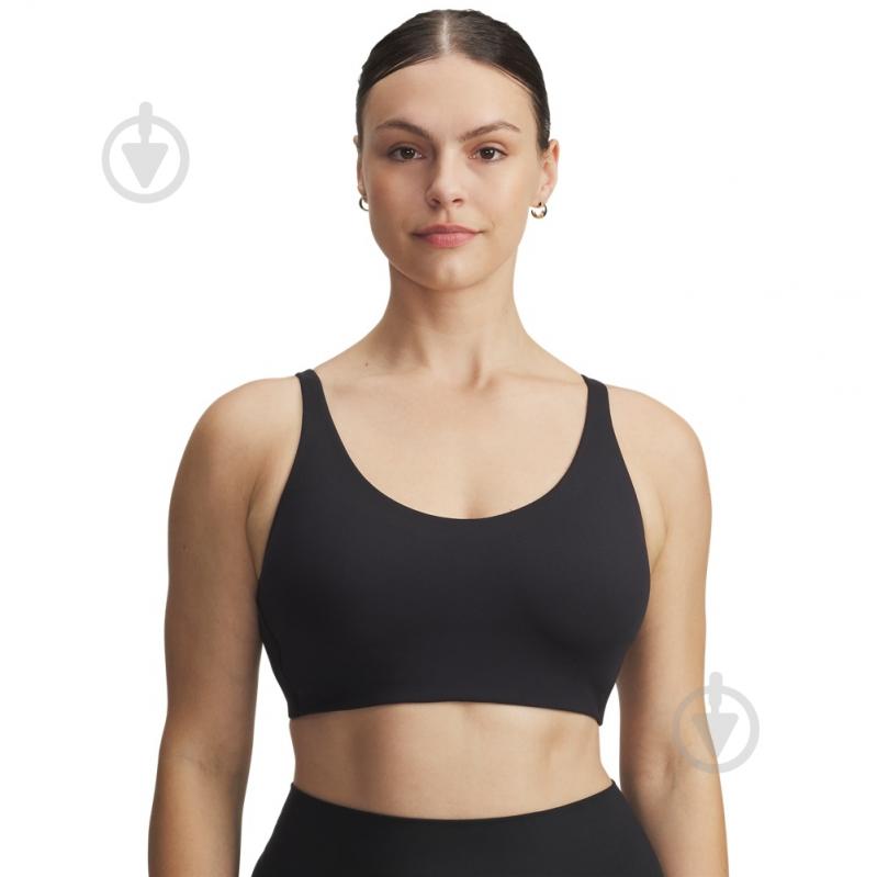 Бра Under Armour Motion Bra 6004135-003 р.S черный - фото 2