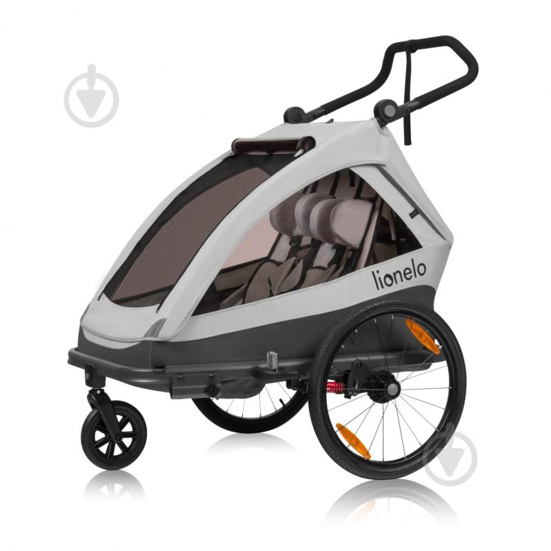 Велосипед-коляска Lionelo LO-CAMA GREY - фото 1