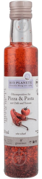 Смесь растительных масел Bio Planete для пиццы и пасты органическая 250 мл - фото 1 Смесь растительных масел Bio Planete для пиццы и пасты органическая 250 мл - фото 1