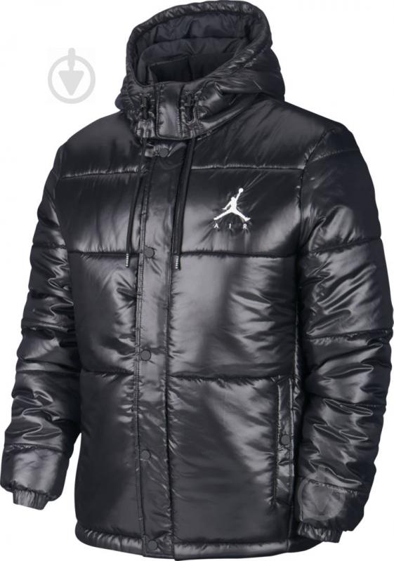 Пуховик чоловічий Jordan M J JUMPMAN PUFFER JKT AV2600-010 р.XS чорний - фото 1