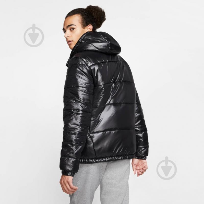 Пуховик чоловічий Jordan M J JUMPMAN PUFFER JKT AV2600-010 р.XS чорний - фото 4