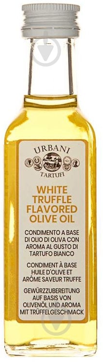 Олія оливкова Urbani Tartufi з ароматом білого трюфеля 100 мл - фото 1 Олія оливкова Urbani Tartufi з ароматом білого трюфеля 100 мл - фото 1