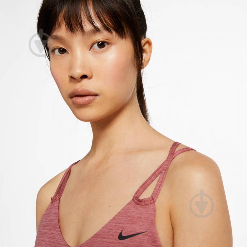 Бра Nike YOGA BRA BV4864-661 L бордовий - фото 6