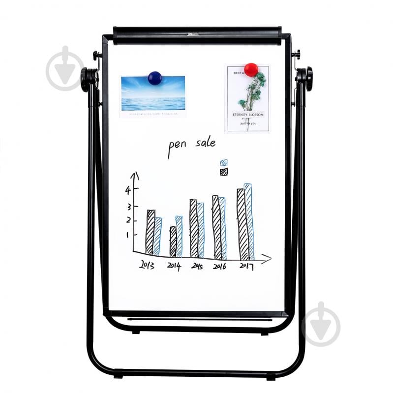 Магнитно-маркерный флипчарт Deli 60х90 см (7891B) - фото 4