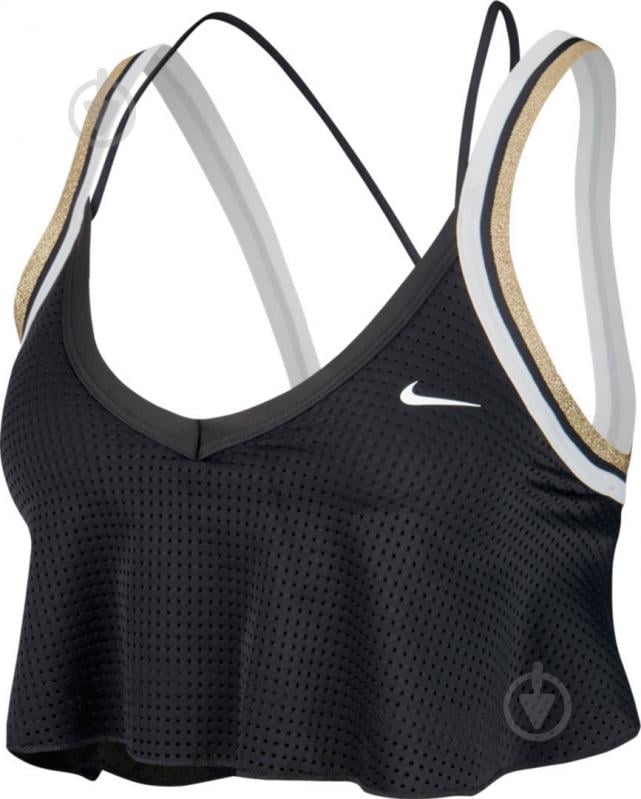 Бра Nike JERSEY GLAM BRA BV4897-010 р.M чорний - фото 1