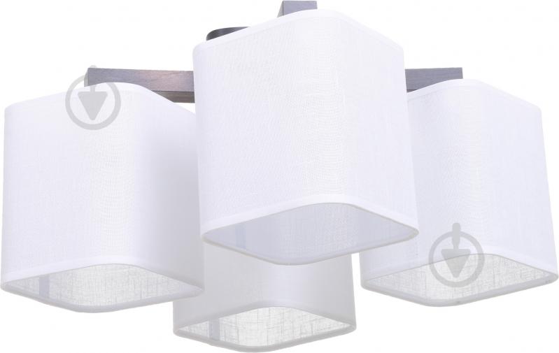 ВІТРИНА! Люстра стельова TK Lighting Nadia 4x60 Вт E27 сірий - фото 1 ВІТРИНА! Люстра стельова TK Lighting Nadia 4x60 Вт E27 сірий - фото 1