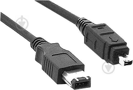 Кабель Maxxtro FireWire – M/FireWire 1,8 м чорний (FW 64-6 1.8 метра) - фото 2