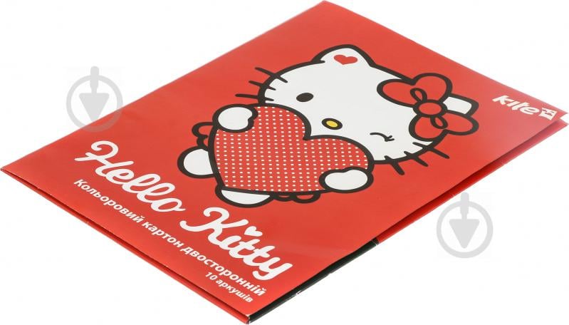 Картон цветной двухсторонний А4 Hello Kitty KITE - фото 3