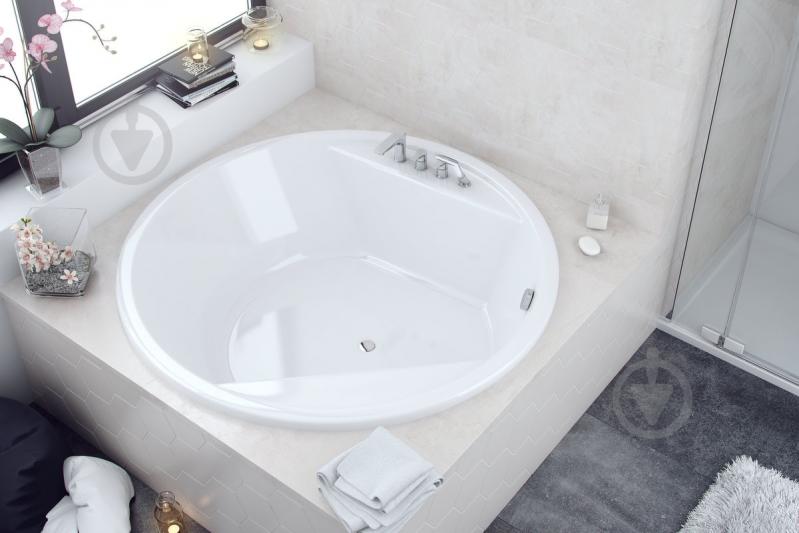 Ванна акриловая Excellent Great ARC WAEX.GRE16WH 160х160 см с ножками - фото 4 Ванна акриловая Excellent Great ARC WAEX.GRE16WH 160х160 см с ножками - фото 4