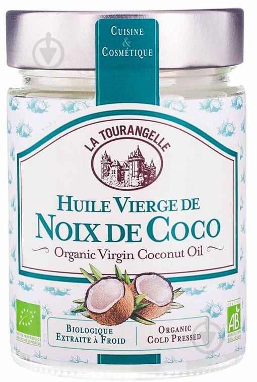 Масло кокосовое La Tourangelle неочищенное органическое 314 мл - фото 1