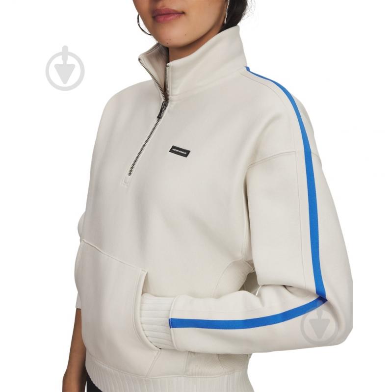 Свитшот Under Armour Icon HWT Fleece HZ 6004850-110 р.S бежевый - фото 3