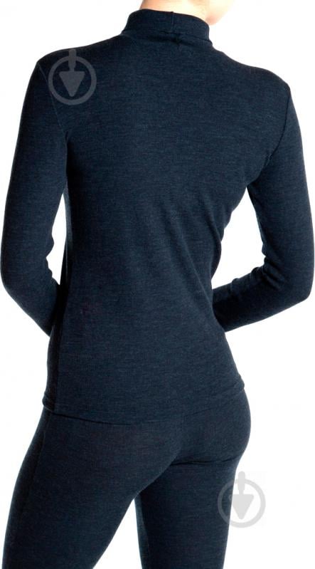 Футболка We Norwegians Rib Turtleneck women 1575-56 р.XS темно-синій - фото 2