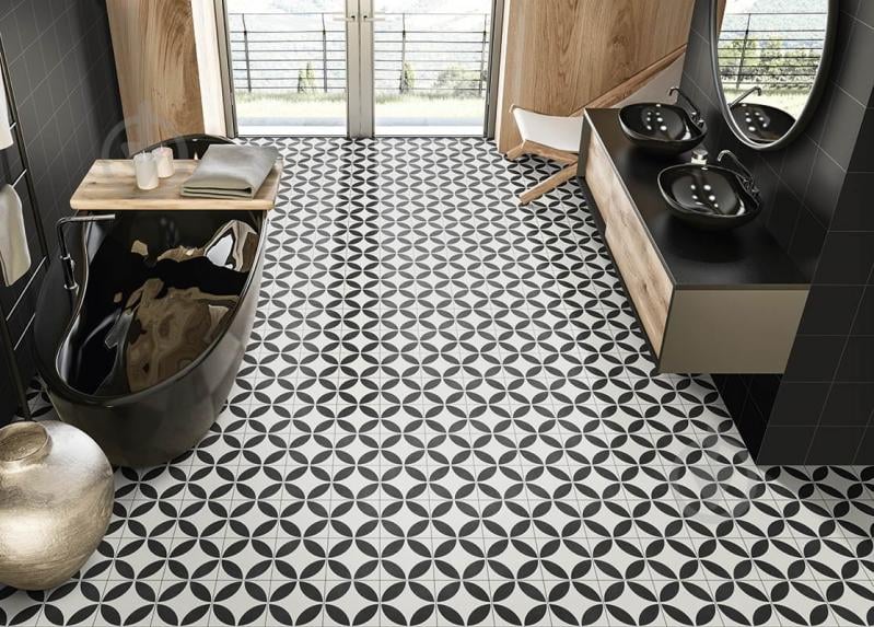 Плитка Mainzu Riga Black 20х20 см - фото 6