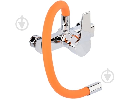 Смеситель для ванны/душа Fala Flexible с гибким изливом оранжевый 75673 - фото 3 Смеситель для ванны/душа Fala Flexible с гибким изливом оранжевый 75673 - фото 3