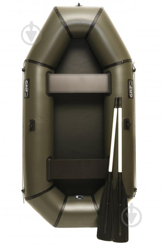 ᐉ Надувная резиновая лодка Grif boat GL-240 для рыбалки и охоты на воде ...