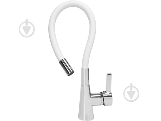 Смеситель для кухни Fala Flexible с гибким изливом белый 75706 - фото 4 Смеситель для кухни Fala Flexible с гибким изливом белый 75706 - фото 4