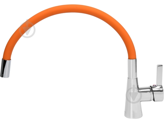 Смеситель для кухни Fala Flexible с гибким изливом оранжевый 75708 - фото 4 Смеситель для кухни Fala Flexible с гибким изливом оранжевый 75708 - фото 4