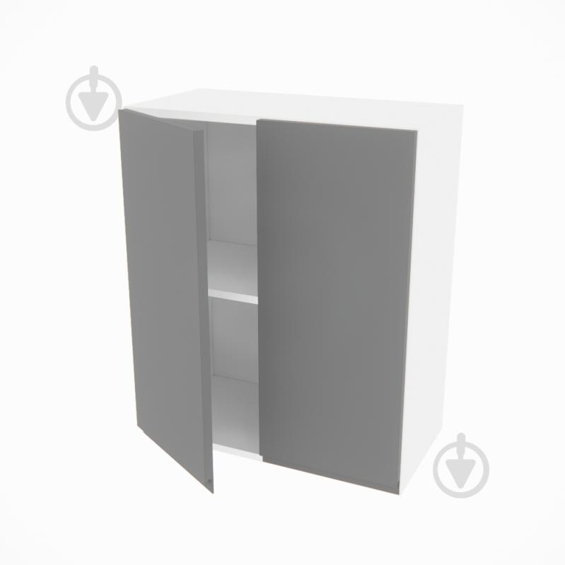 Шкаф Влада (В 60/60Ск) графит/белый Світ Меблів - фото 2 Шкаф Влада (В 60/60Ск) графит/белый Світ Меблів - фото 2