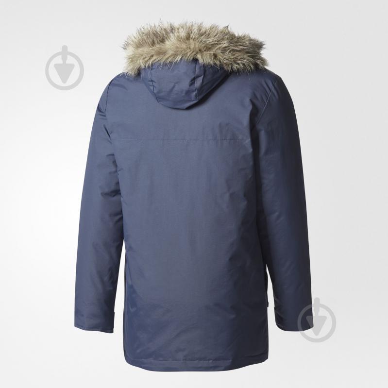 Куртка-парка чоловіча демісезонна Adidas XPLORIC PARKA BS0979 р.M темно-синя - фото 2