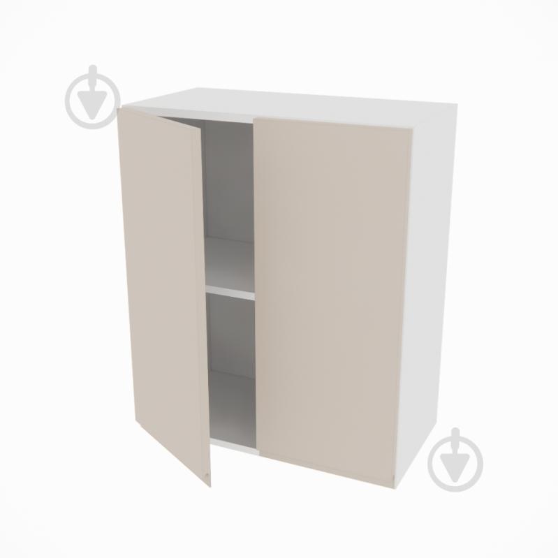 Шкаф Влада (В 60/60Ск) пломбир/белый Світ Меблів - фото 2 Шкаф Влада (В 60/60Ск) пломбир/белый Світ Меблів - фото 2