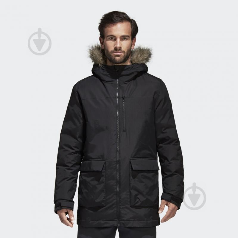 Куртка-парка мужская зимняя Adidas XPLORIC Parka BS0980 р.S черная - фото 3