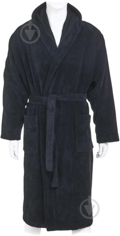 Халат Durutex Hooded р. 3XL чорний - фото 1 Халат Durutex Hooded р. 3XL чорний - фото 1