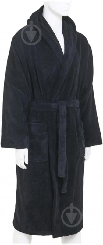 Халат Durutex Hooded р. 3XL чорний - фото 2 Халат Durutex Hooded р. 3XL чорний - фото 2