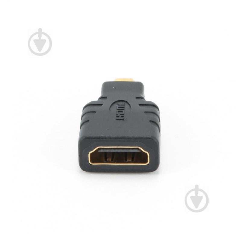 Адаптер Cablexpert чорний (A-HDMI-FD) адаптер HDMI-Micro-HDMI - фото 1