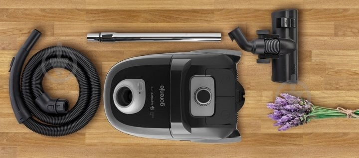 Пылесос Gorenje VCEA 28 GLBK black - фото 5 Пылесос Gorenje VCEA 28 GLBK black - фото 5