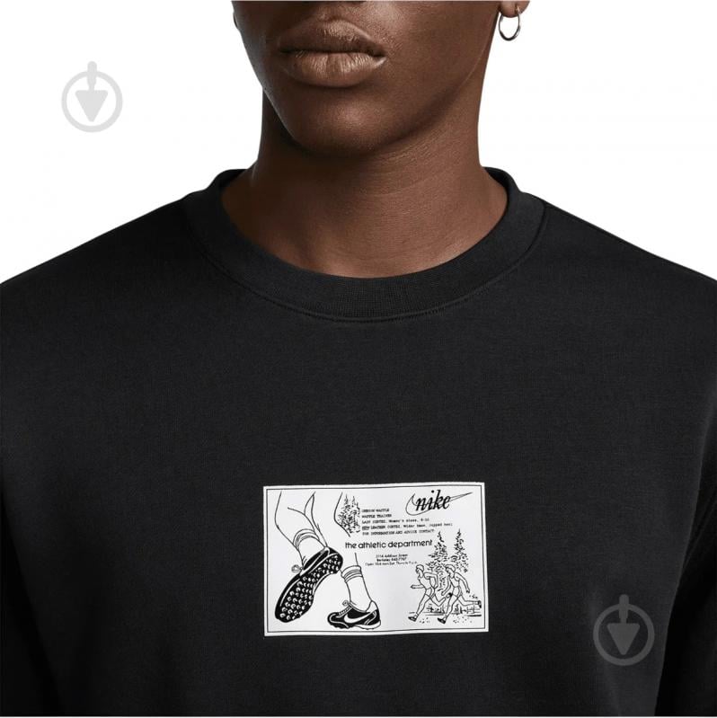 Свитшот Nike M NK Club BB CRW Reissue HV1244-010 р.3XL черный - фото 5 Свитшот Nike M NK Club BB CRW Reissue HV1244-010 р.3XL черный - фото 5
