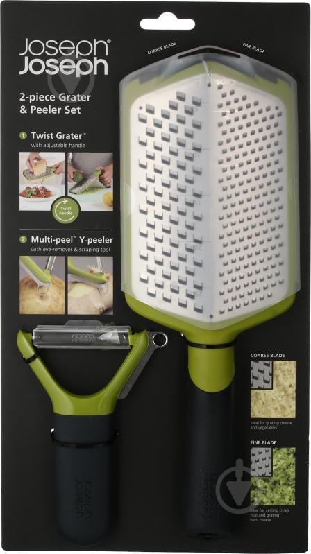 Набор Joseph Joseph Терка и овощерезка Twist Grater 1000485 - фото 4