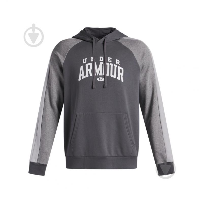 Худі Under Armour Rival Flc CB Hood 6003958-025 р.L сірий - фото 4 Худі Under Armour Rival Flc CB Hood 6003958-025 р.L сірий - фото 4
