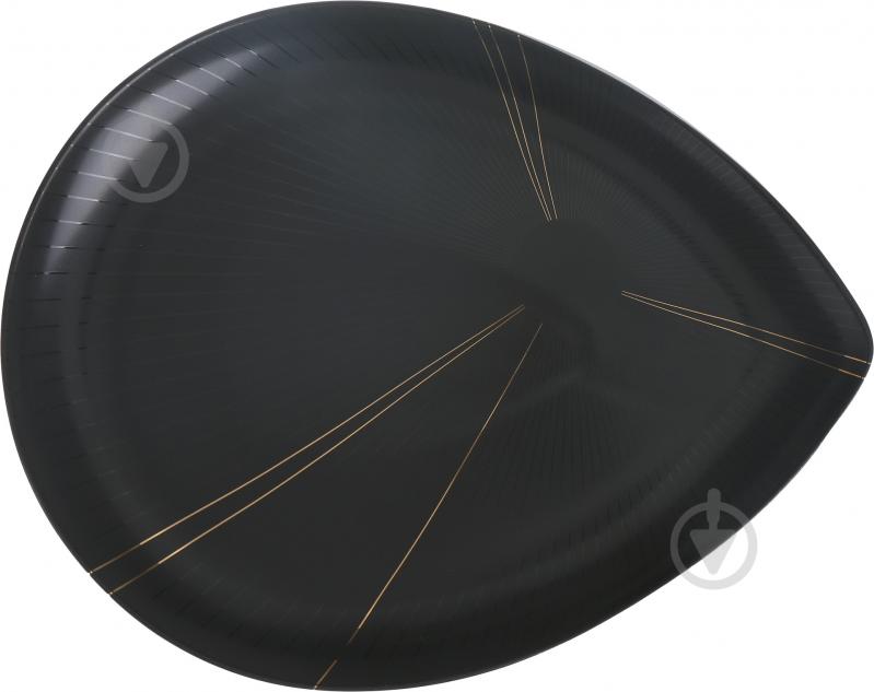 Блюдо Kahla Black Ray 24 см - фото 1
