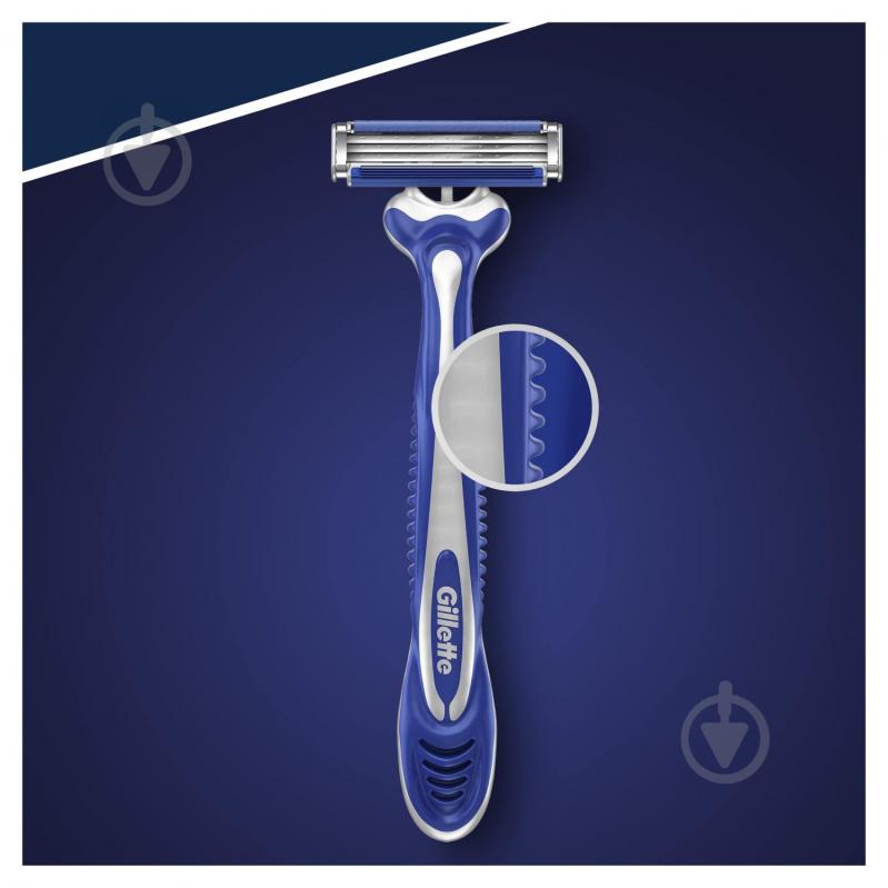 Станки одноразовые Gillette Sensor 3 Comfort 3 шт. - фото 3