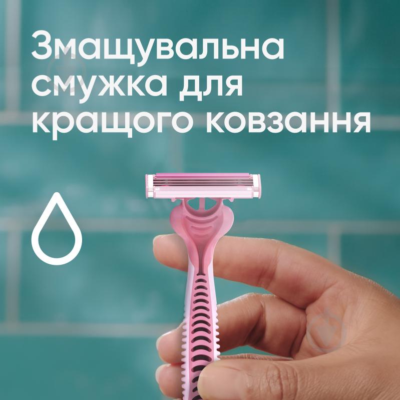 Станки одноразові Gillette Venus Simply 3 4 шт. - фото 5