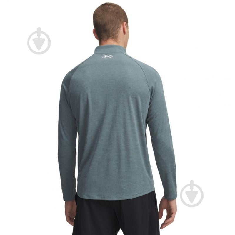 Джемпер Under Armour Tech Textured 1/2 Zip 1382797-587 р.M зелений - фото 2