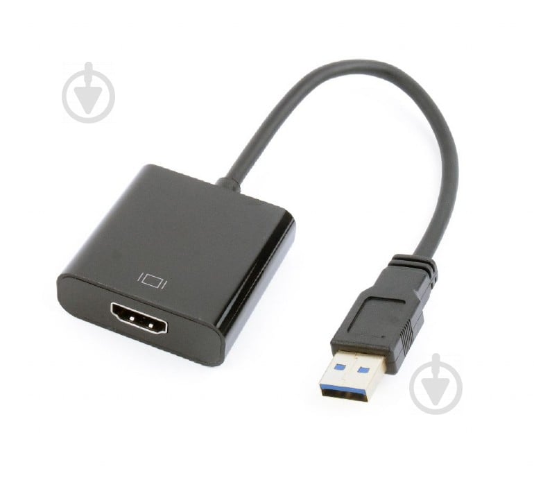 Перехідник Cablexpert 0,15 м (A-USB3-HDMI-02) USB на HDMI - фото 1