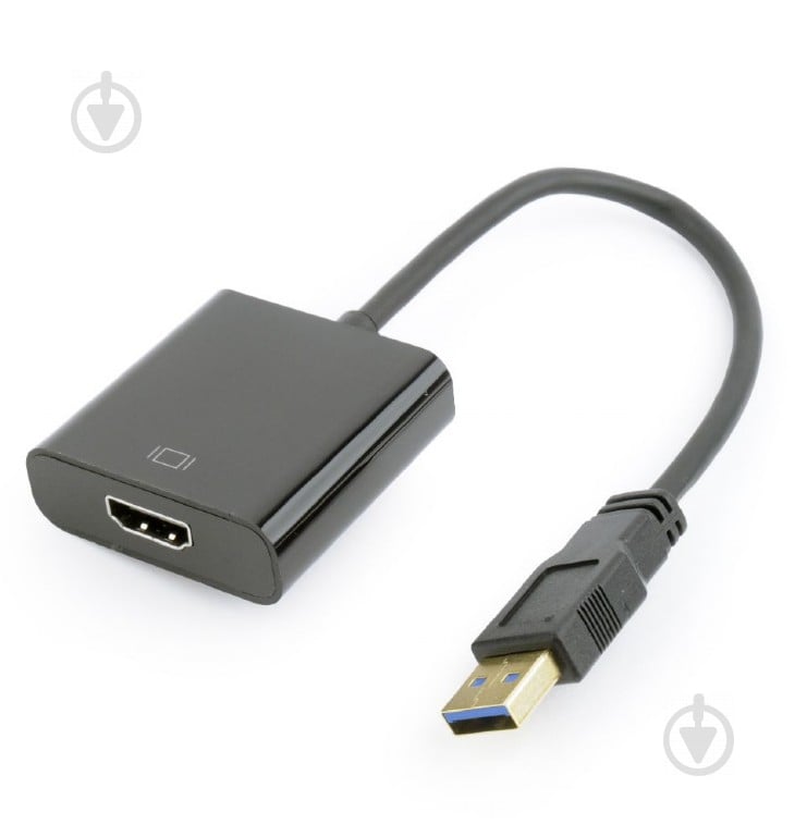 Перехідник Cablexpert 0,15 м (A-USB3-HDMI-02) USB на HDMI - фото 3