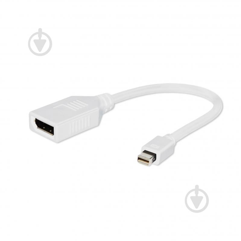Адаптер Cablexpert 0,1 м (A-mDPM-DPF-001-W) Mini DisplayPort - DisplayPort - фото 1