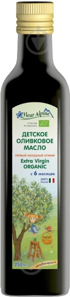 Масло оливковое Fleur Alpine Органик 250 мл - фото 1