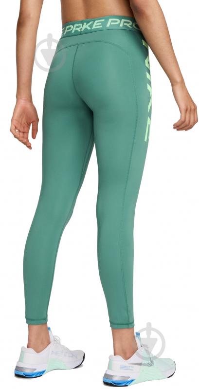 Лосины Nike W NP DF R 7/8 GRX TIGHT FN4984-361 р.S зеленый - фото 2